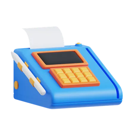 Cash Register  3D Icon