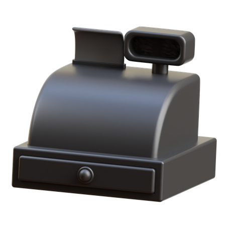 Cash Register  3D Icon