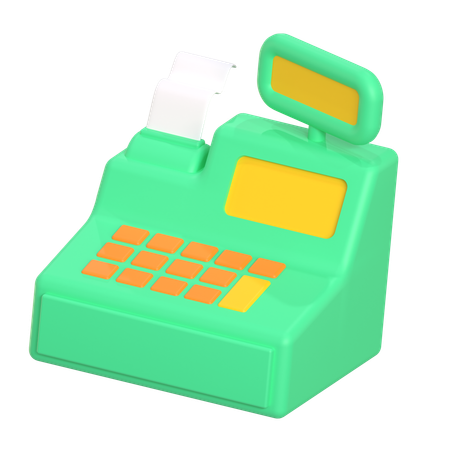 Cash register  3D Icon