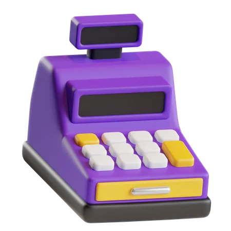 Cash Register 3D Icon