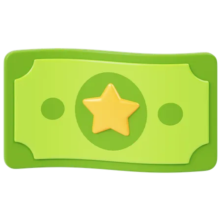 현금 보상  3D Icon