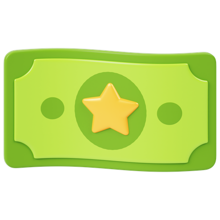 Cash Reward  3D Icon