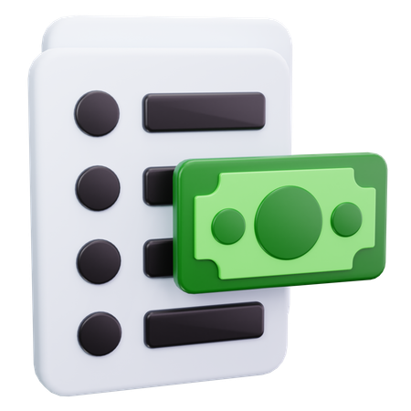 현금 단말기  3D Icon