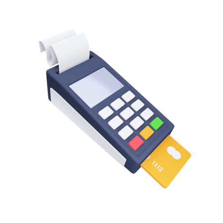 Cash Terminal  3D Icon