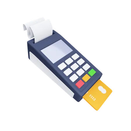 Cash Terminal  3D Icon