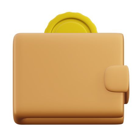 Cash Wallet  3D Icon