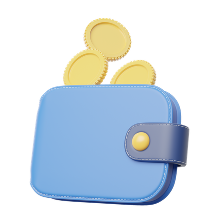 Cash Wallet  3D Icon