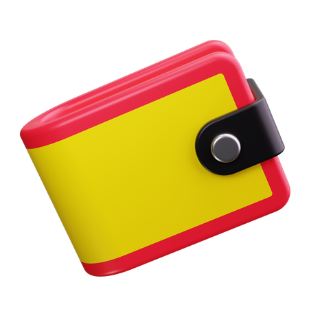 Cash Wallet  3D Icon