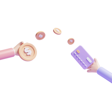 Cash Withdraw  3D Icon