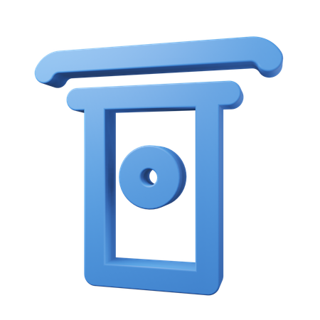 Cash Withdrawal  3D Icon