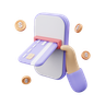 cash withdrawal emoji 3d