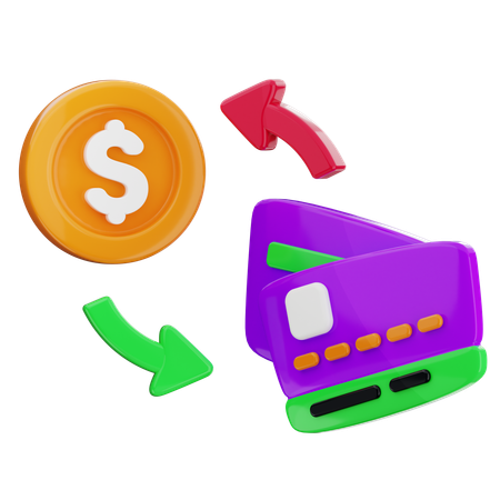 Cashback  3D Icon