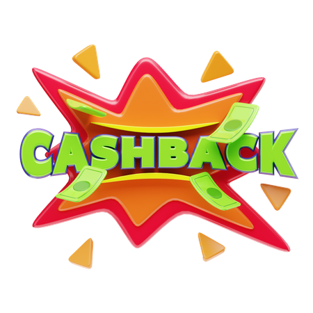 Cashback  3D Icon