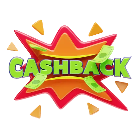 Cashback  3D Icon