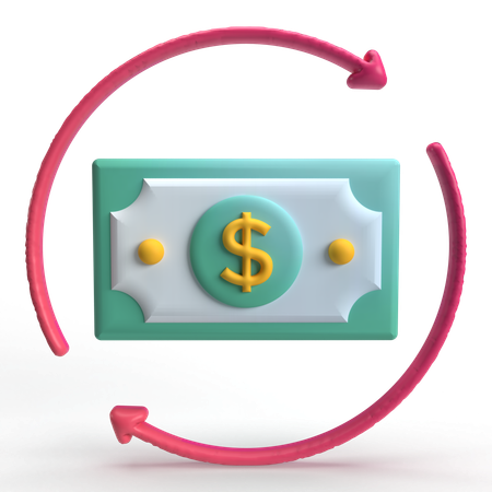 Cashback  3D Icon