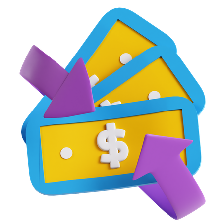 Cashback  3D Icon