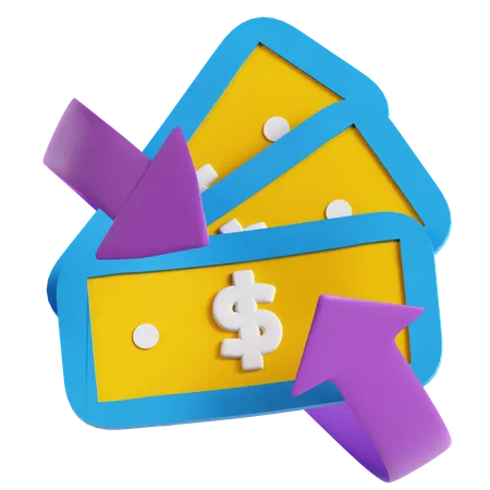 Cashback  3D Icon