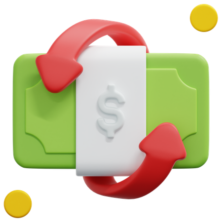 Cashback  3D Icon