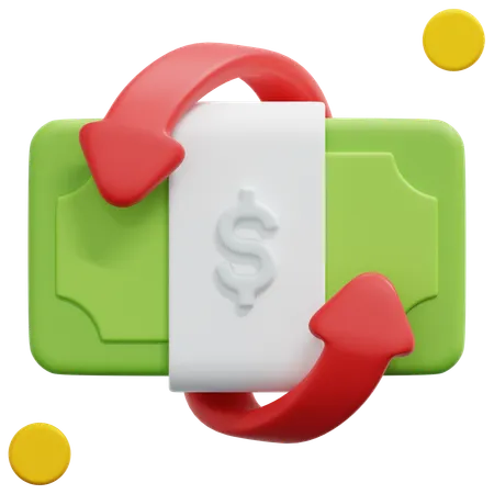 Cashback  3D Icon