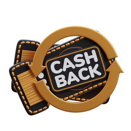 Cashback  3D Icon