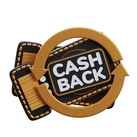 Cashback  3D Icon