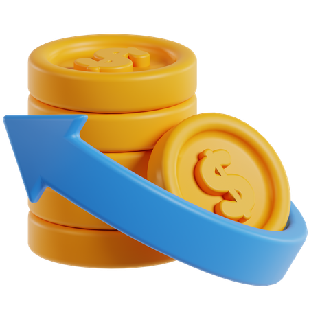 Cashback  3D Icon