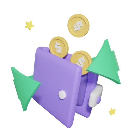 Cashback  3D Icon