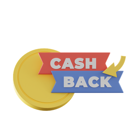 Cashback  3D Icon