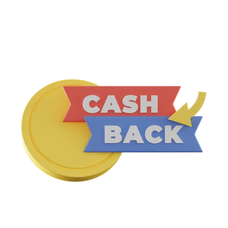 Cashback  3D Icon