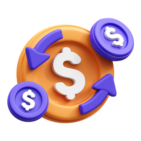 Cashback  3D Icon