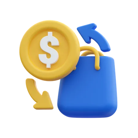 Cashback  3D Icon