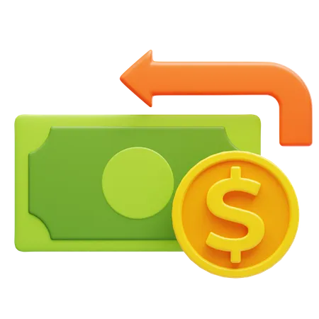 Cashback  3D Icon