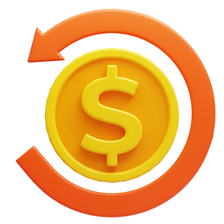 Cashback  3D Icon