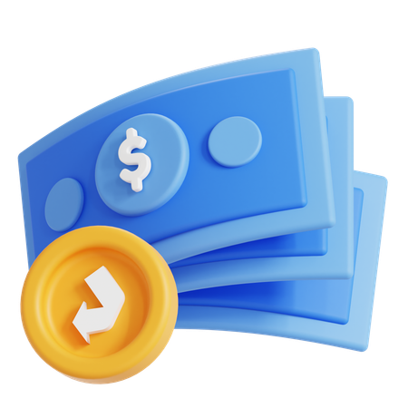 Cashback  3D Icon