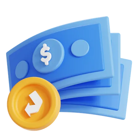 Cashback  3D Icon