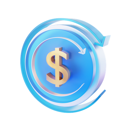 Cashback  3D Icon