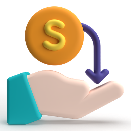 Cashback  3D Icon