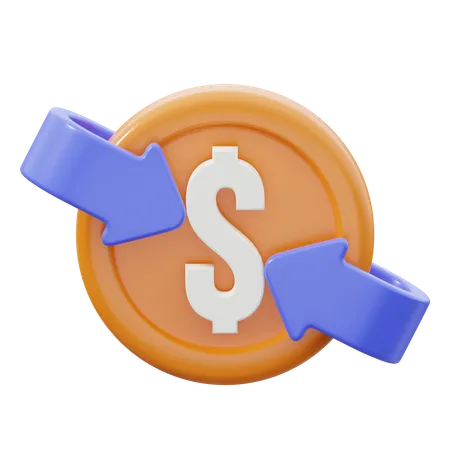 Cashback  3D Icon