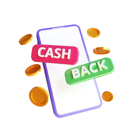 Cashback  3D Icon