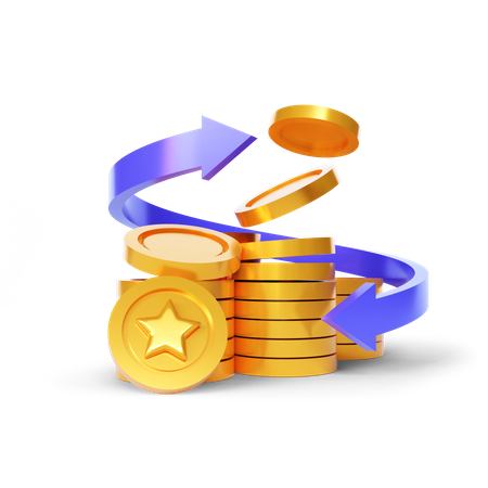 Cashback  3D Icon