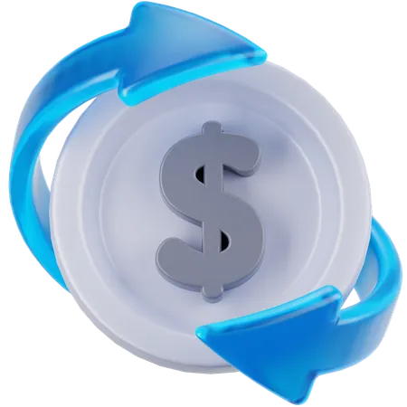 Cashback  3D Icon