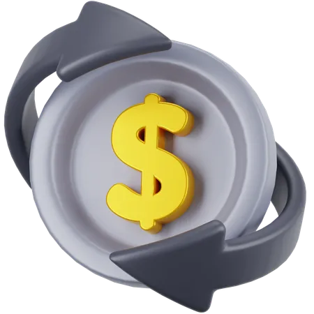 Cashback  3D Icon