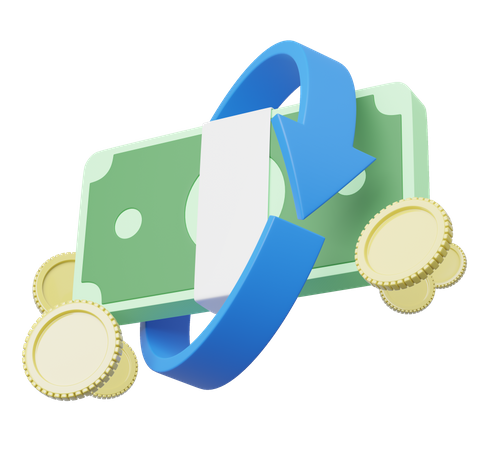 Cashback  3D Icon