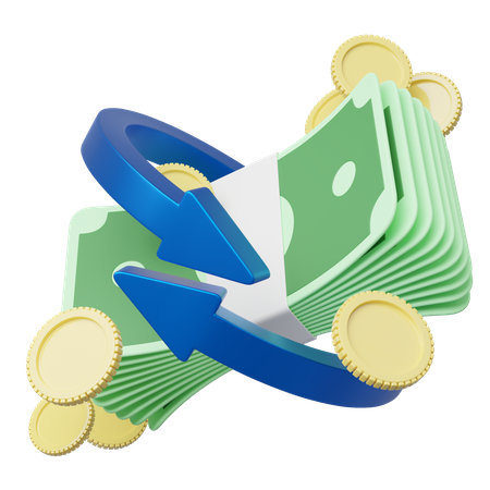 Cashback  3D Icon