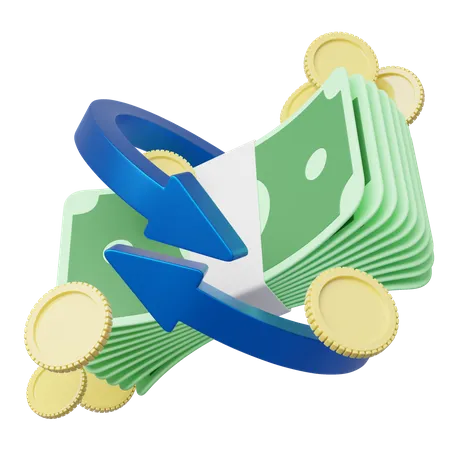 Cashback  3D Icon