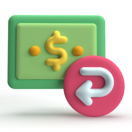 Cashback  3D Icon