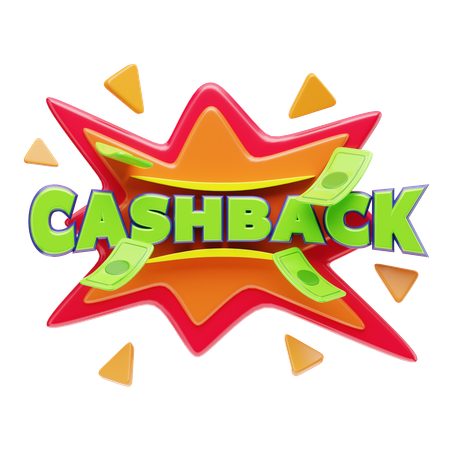 Cashback  3D Icon