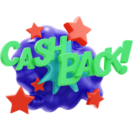 Cashback  3D Icon