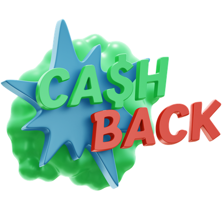 Cashback  3D Icon