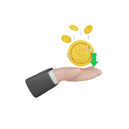 Cashback  3D Icon